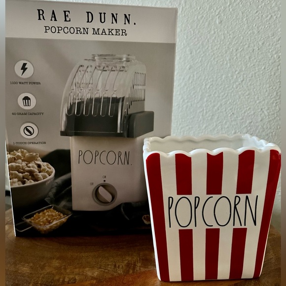 Rae Dunn Kitchen Rae Dunn Popcorn Maker Popcorn Dish Poshmark